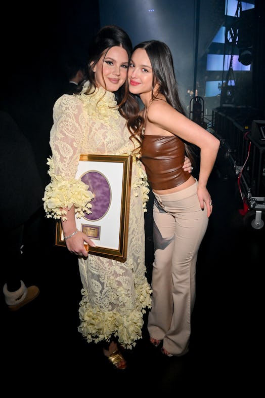 Lana Del Rey and Olivia Rodrigo at Billboard Women In Music.