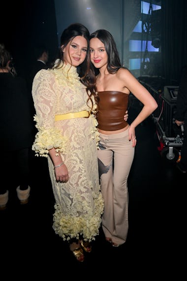 Lana Del Rey and Olivia Rodrigo at Billboard Women In Music held at YouTube Theater on March 1, 2023...