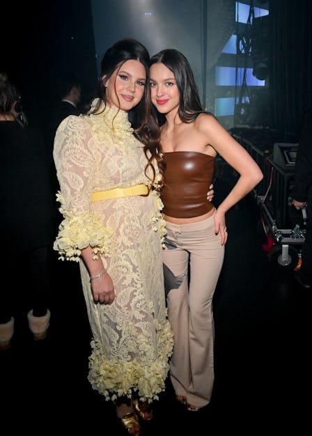 Lana Del Rey and Olivia Rodrigo at Billboard Women In Music held at YouTube Theater on March 1, 2023...