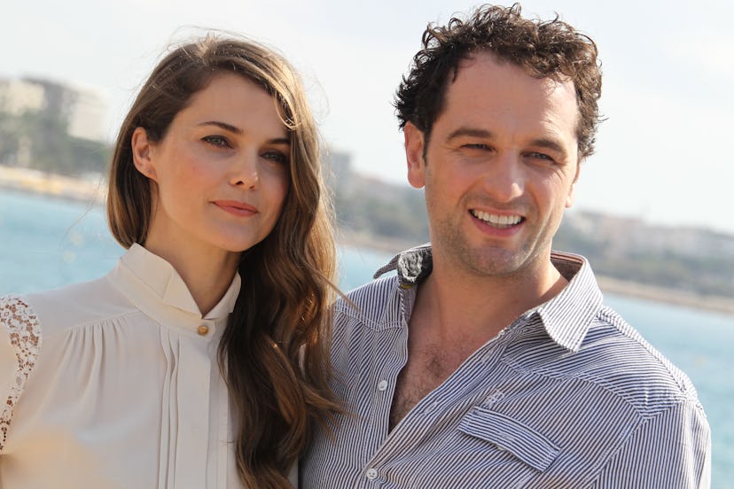 CANNES, FRANCE - OCTOBER 08:  Keri Russell and Matthew Rhys attend " The Americans" Photocall as par...