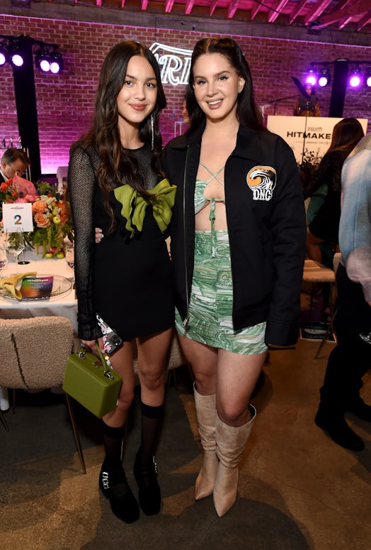 Olivia Rodrigo and Lana Del Rey attend Variety's Hitmakers Brunch .