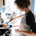 My teen cooks our family dinner at least once a week, life skills