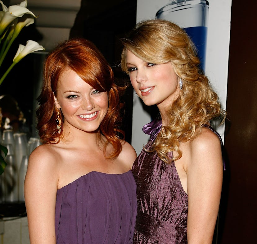 A TikTok of Emma Stone singing along to Taylor Swift at her 'Eras Tour' went viral.