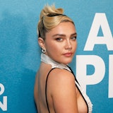 Florence Pugh attends MGM's "A Good Person" New York Screening 