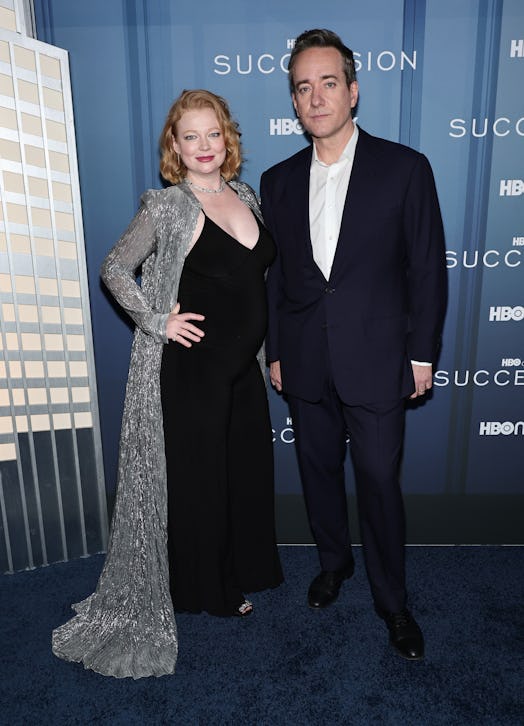  Sarah Snook and Matthew Macfadyen attend the HBO's "Succession" Season 4 Premiere 