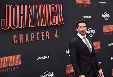 British actor and stuntman Scott Adkins arrives for the Los Angeles Premiere of "John Wick: Chapter ...