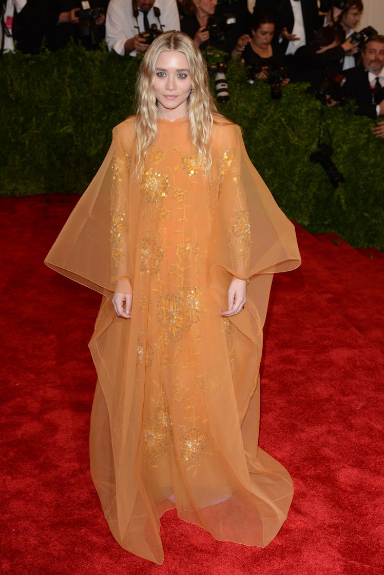 Ashley Olsen attends the Costume Institute Gala for the "PUNK: Chaos to Couture" exhibition 