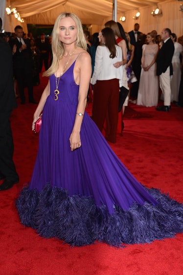 Diane Kruger attends the "Schiaparelli And Prada: Impossible Conversations" Costume Institute Gala 