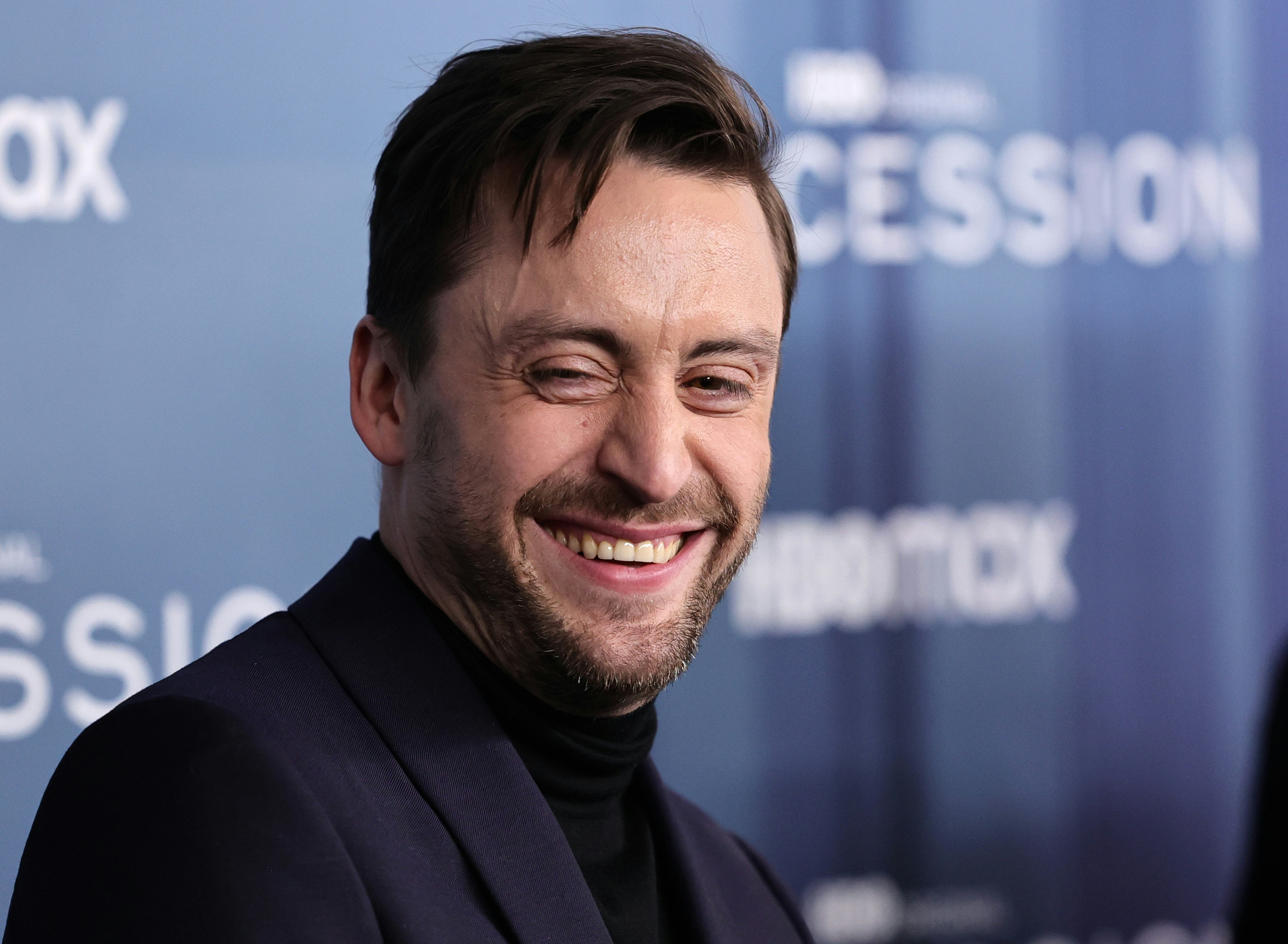 NEW YORK, NEW YORK - MARCH 20: Kieran Culkin attends the HBO&rsquo;s &ldquo;Succession&rdquo; Season 4 Premiere at Jaz&hellip;