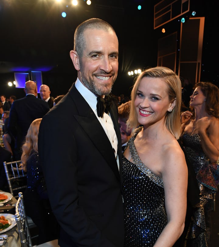 Jim Toth and Reese Witherspoon in 2020 in Los Angeles, California.