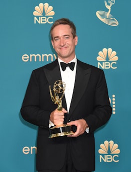 Matthew Macfadyen, winner of the Outstanding Supporting Actor in a Drama Series award for Succession...