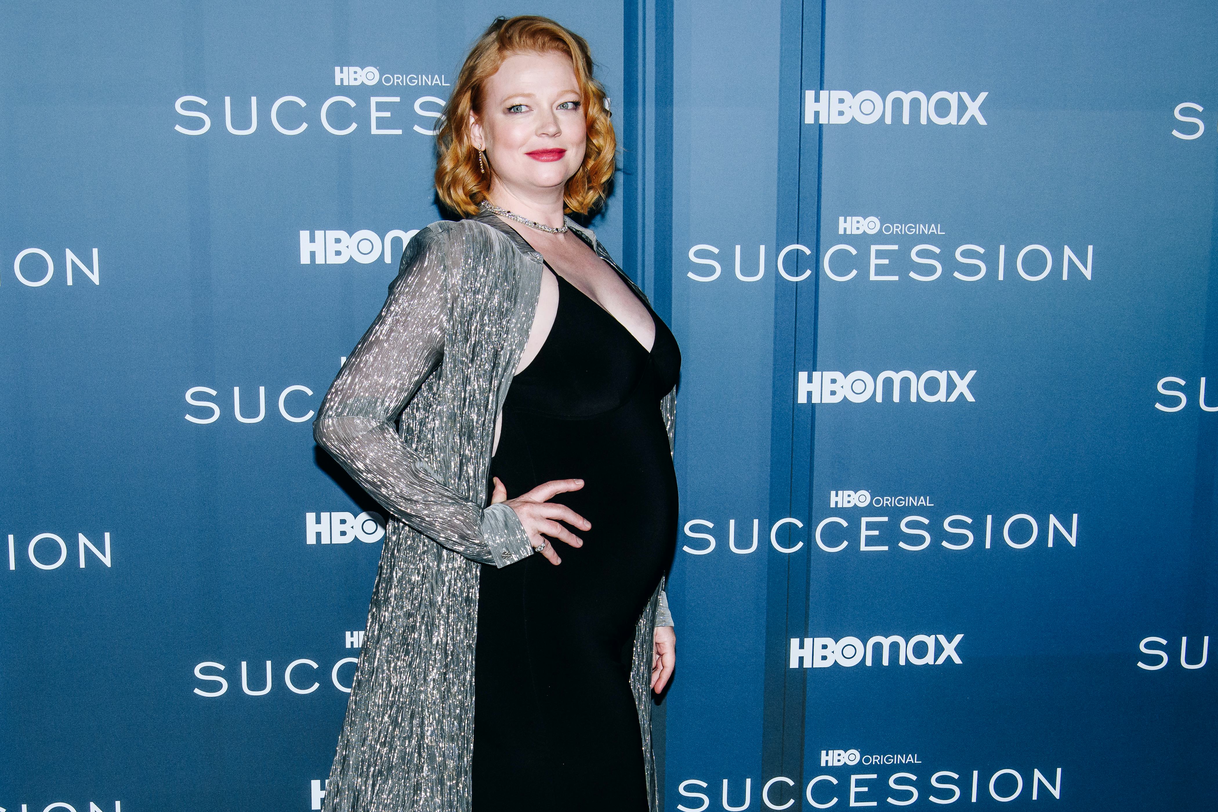 Sarah Snook at the season 4 premiere of &ldquo;Succession&rdquo; held at Jazz at Lincoln Center on March 20, 202&hellip;