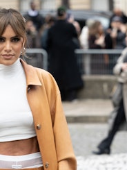 PARIS, FRANCE - MARCH 07: Camila Coelho attends the Miu Miu Womenswear Fall Winter 2023-2024 show as...