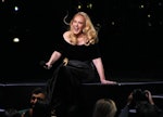 LAS VEGAS, NEVADA - NOVEMBER 18: Adele performs onstage during the "Weekends with Adele" Residency O...