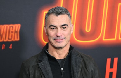 US director Chad Stahelski arrives for "John Wick: Chapter 4" special screening at the AMC Lincoln S...