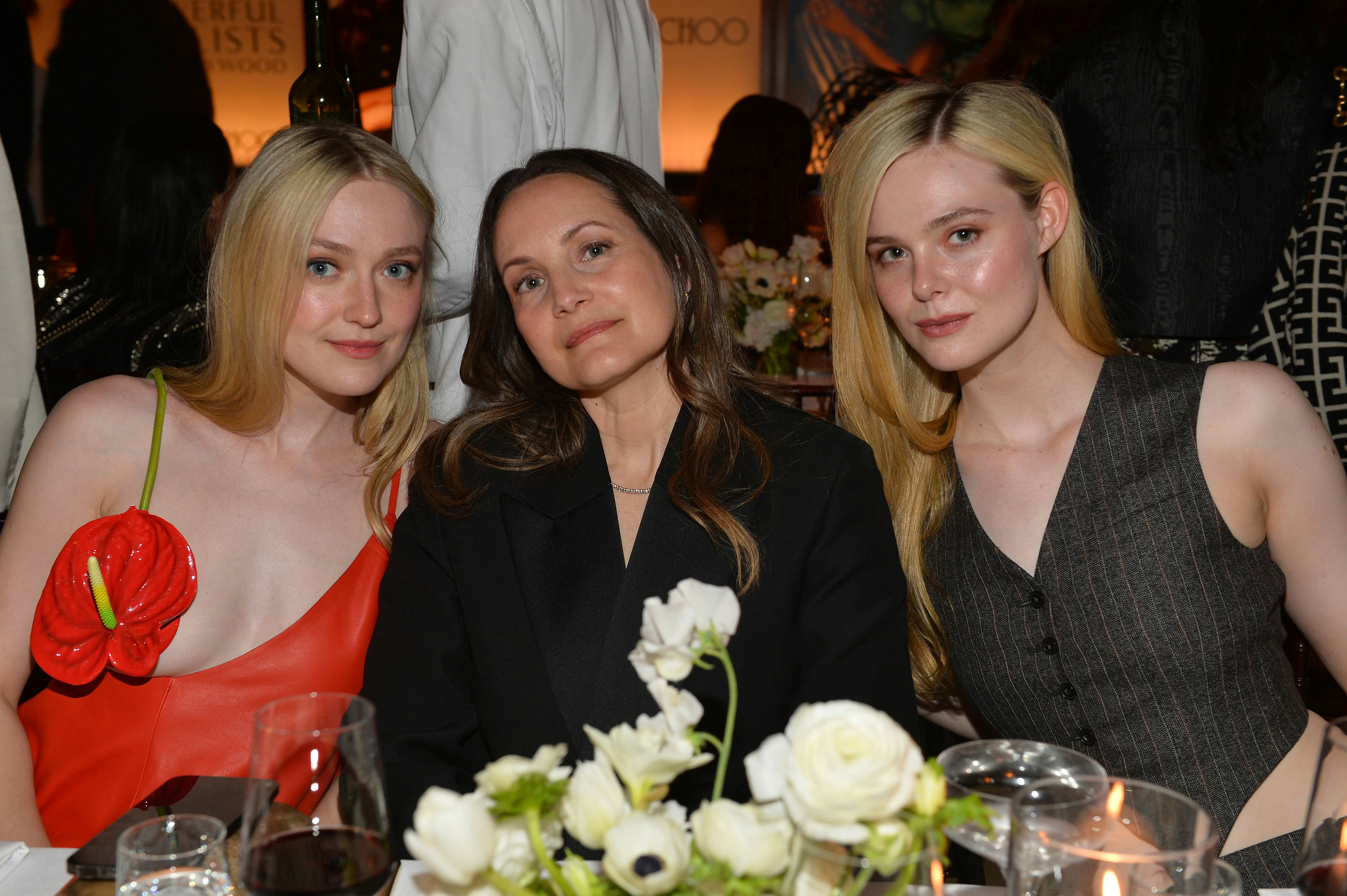 Dakota And Elle Fanning Show Off Their Opposing Sister Style