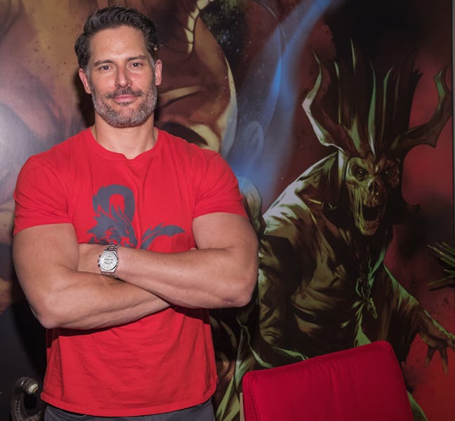 SEATTLE, WA - JUNE 02:  Joe Manganiello helps unveil the new Dungeons & Dragons storyline, 'Tomb of ...