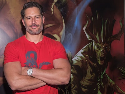 SEATTLE, WA - JUNE 02:  Joe Manganiello helps unveil the new Dungeons & Dragons storyline, 'Tomb of ...