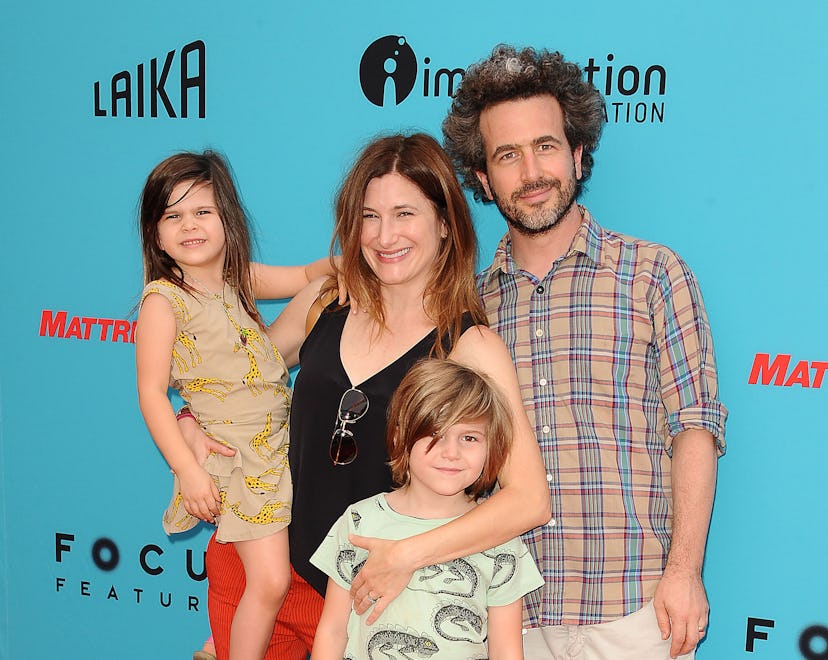 UNIVERSAL CITY, CA - SEPTEMBER 21: Actress Kathryn Hahn, husband Ethan Sandler and children attend t...