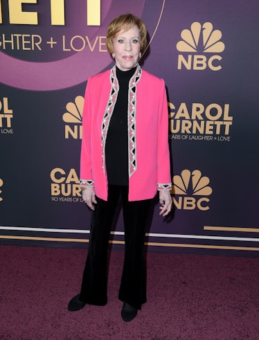  Carol Burnett arrives at the Special.