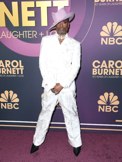 Billy Porter arrives at the NBC's "Carol Burnett: 90 Years Of Laughter + Love" Birthday Special.