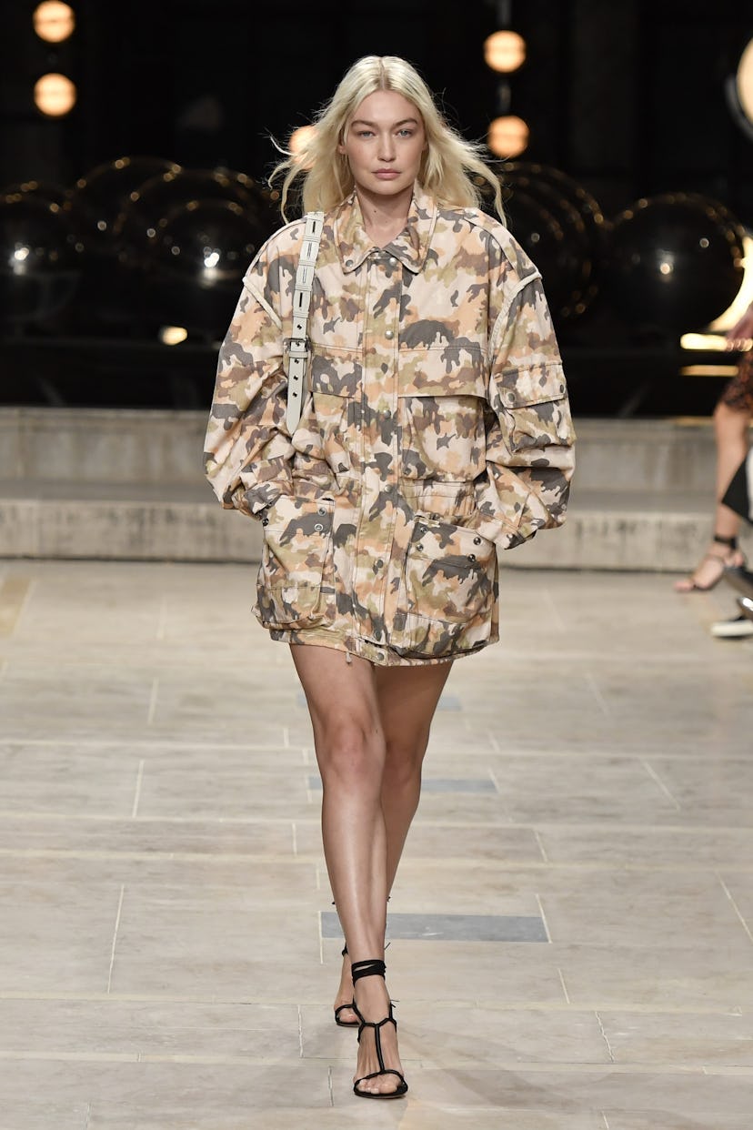 Gigi Hadid walked the runway during the Isabel Marant Spring/Summer 2023 show.
