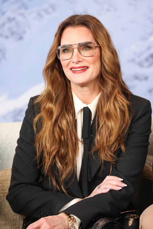 Brooke Shields discussing 'Pretty Baby' at Sundance. Photo via Getty Images