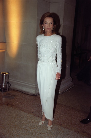 Lee Radziwill attends the Metropolitan Museum of Art Costume Institute's annual Gala 