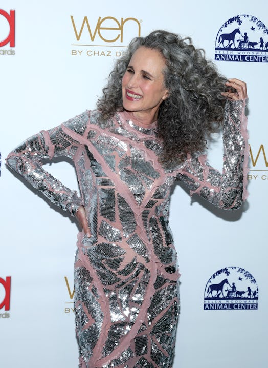 Andie MacDowell attends the 8th Annual Hollywood Beauty Awards Benefiting Helen Woodward Animal Cent...