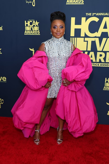 Quinta Brunson's red carpet style at the 2nd Annual HCA TV Awards Broadcast & Cable.