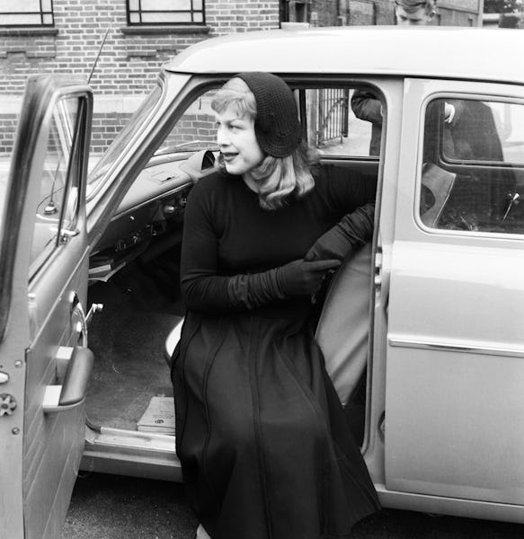 Roberta Cowell at Croydon court, four years after a sex change. Roberta was formerly Robert Cowell, ...