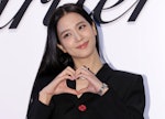 SEOUL, SOUTH KOREA - OCTOBER 06: Jisoo of South Korean girl group BLACKPINK attends a photocall for ...
