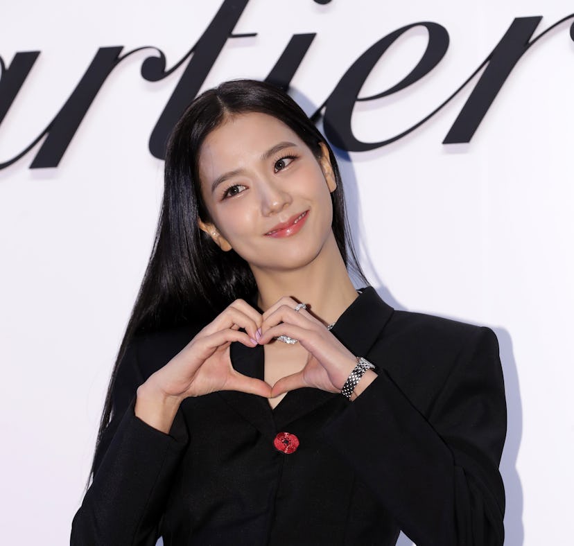 SEOUL, SOUTH KOREA - OCTOBER 06: Jisoo of South Korean girl group BLACKPINK attends a photocall for ...