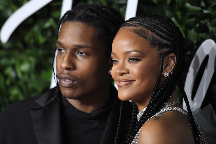 Rihanna's son got his first taste of sibling rivalry.