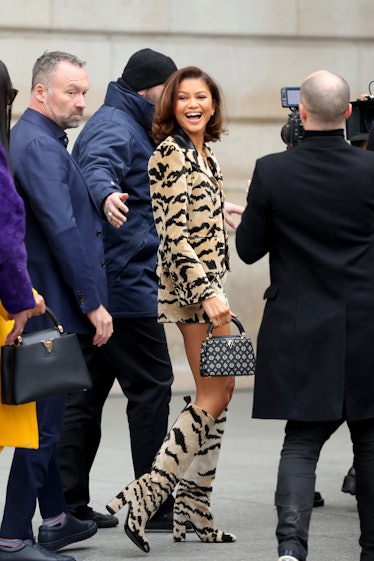 Zendaya Embraced Loud Luxury at the Louis Vuitton Show