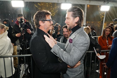LOS ANGELES, CALIFORNIA - JANUARY 09: (L-R) Pedro Pascal and Troy Baker attend HBO's "The Last of Us...