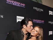 Vanderpump Rules -- Season 10 Premiere Party -- Pictured: (l-r) Tom Sandoval, Ariana Madix -- (Photo...