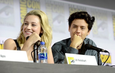 Cole Sprouse and Lili Reinhart at Comic-Con