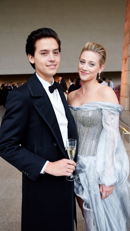 Lili Reinhart and Cole Sprouse at the 2018 Met Gala
