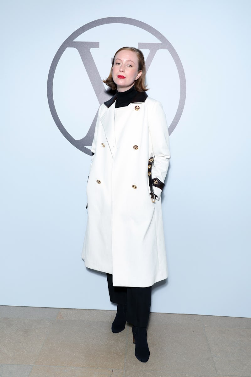 PARIS, FRANCE - MARCH 06: Hannah Einbinder attends the Louis Vuitton Womenswear Fall Winter 2023-202...
