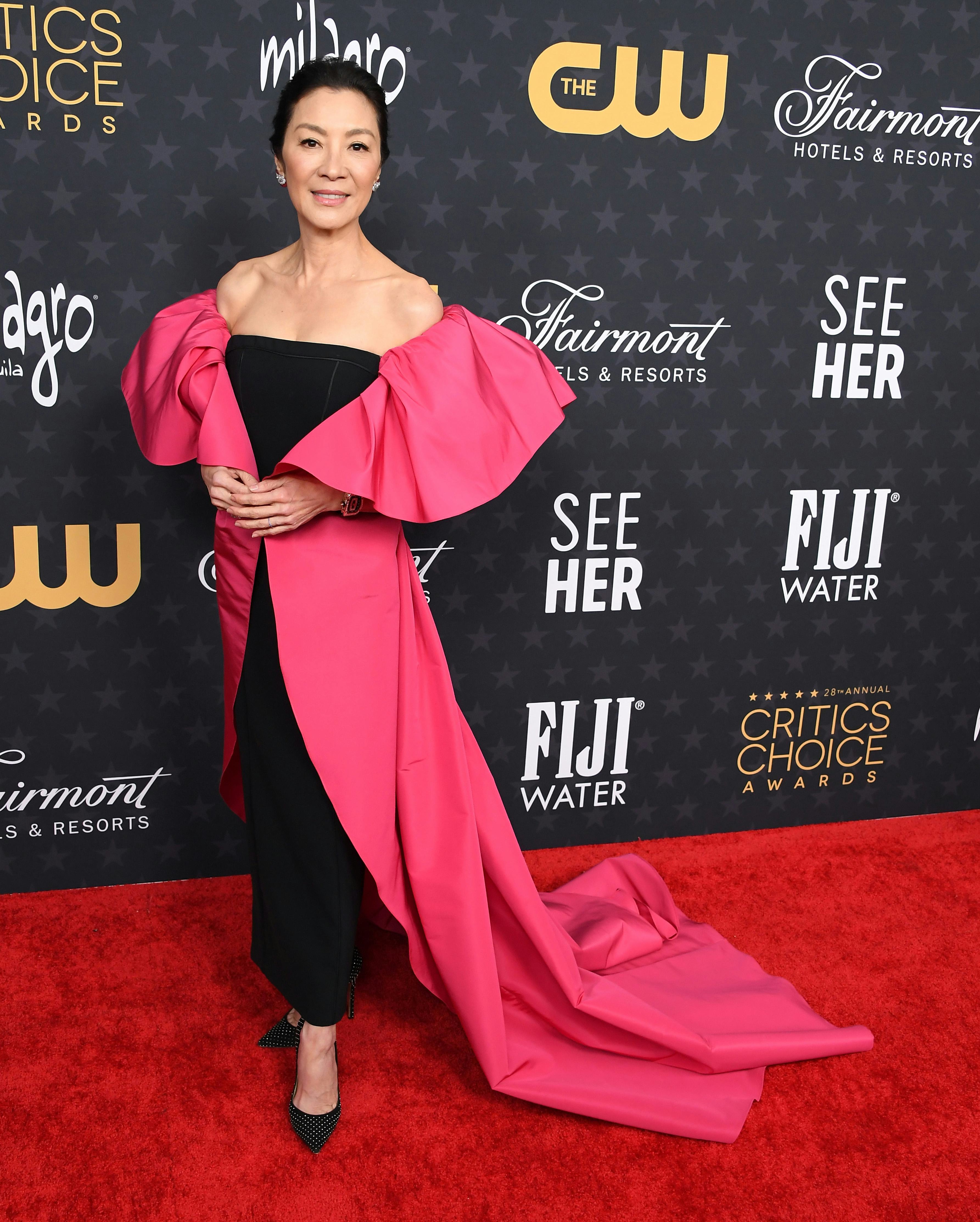 Michelle yeoh hotsell red carpet