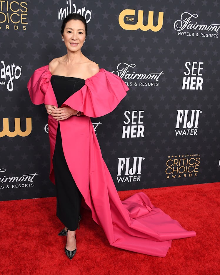 Michelle Yeoh arrives at the 28th Annual Critics Choice Awards