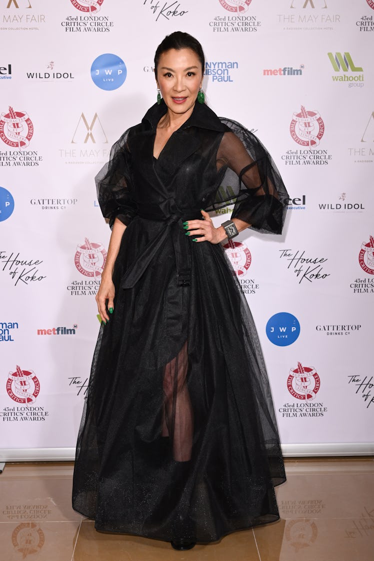 Michelle Yeoh attends the 43rd London Critics' Circle Film Awards 2023