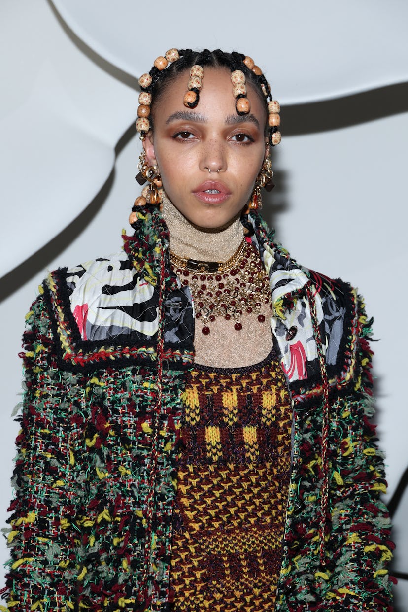 FKA Twigs attends the Chanel Womenswear Fall Winter 2023-2024 show as pa