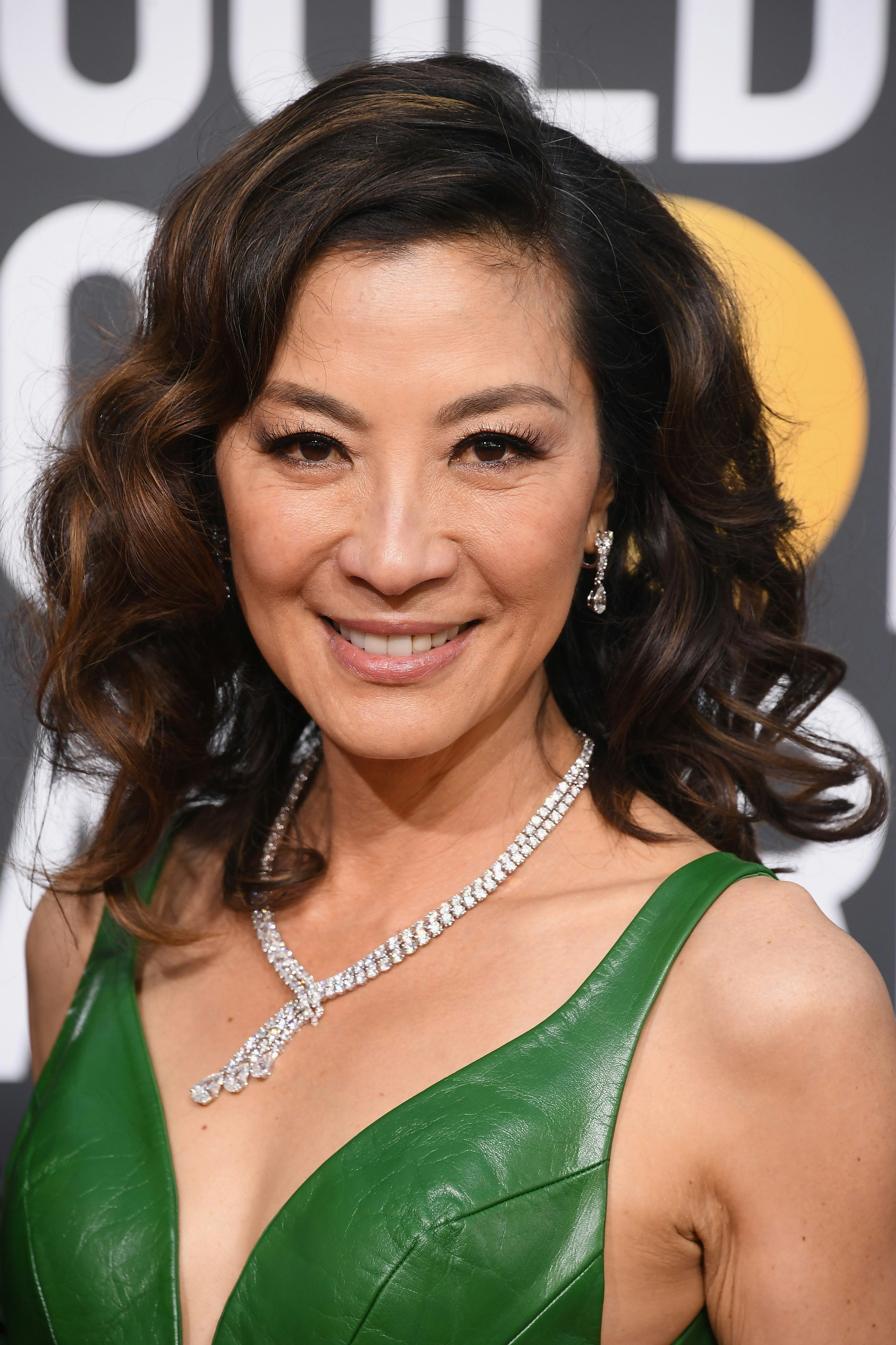 Michelle Yeoh attends the 76th Annual Golden Globe Awards at The Beverly Hilton Hotel on January 6, ...