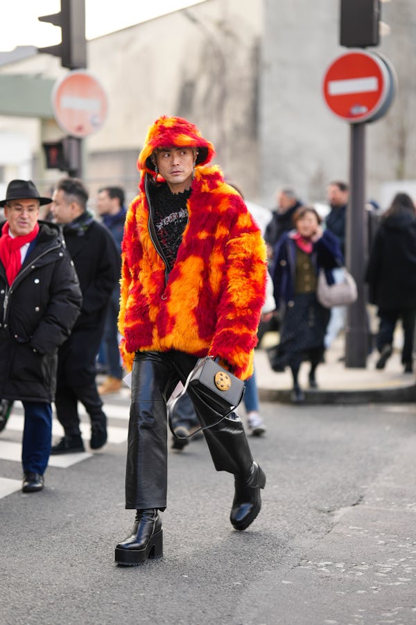 Street style at New York Fashion Week.