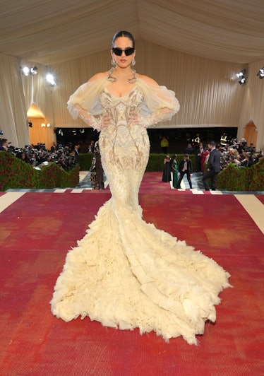 Rosalía arrives at The 2022 Met Gala Celebrating "In America: An Anthology of Fashion" 