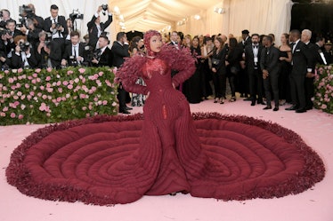 Cardi B attends The 2019 Met Gala Celebrating Camp: Notes on Fashion 