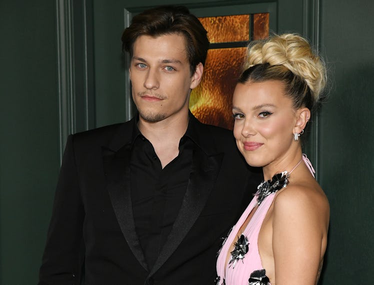 Jake Bongiovi and Millie Bobby Brown
