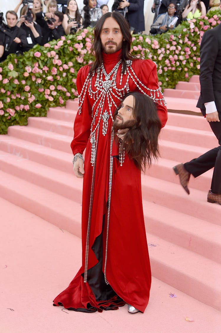 Jared Leto attends The 2019 Met Gala Celebrating Camp: Notes on Fashion 